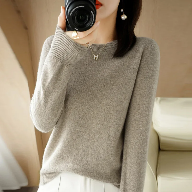 Autumn Winter Thickening Knitted Top Women's Vintage Pullovers Round Collar Sweater Women T54
Autumn Winter Thickening Knitted Top Women's Vintage Pullovers Round Collar Sweater Women T54