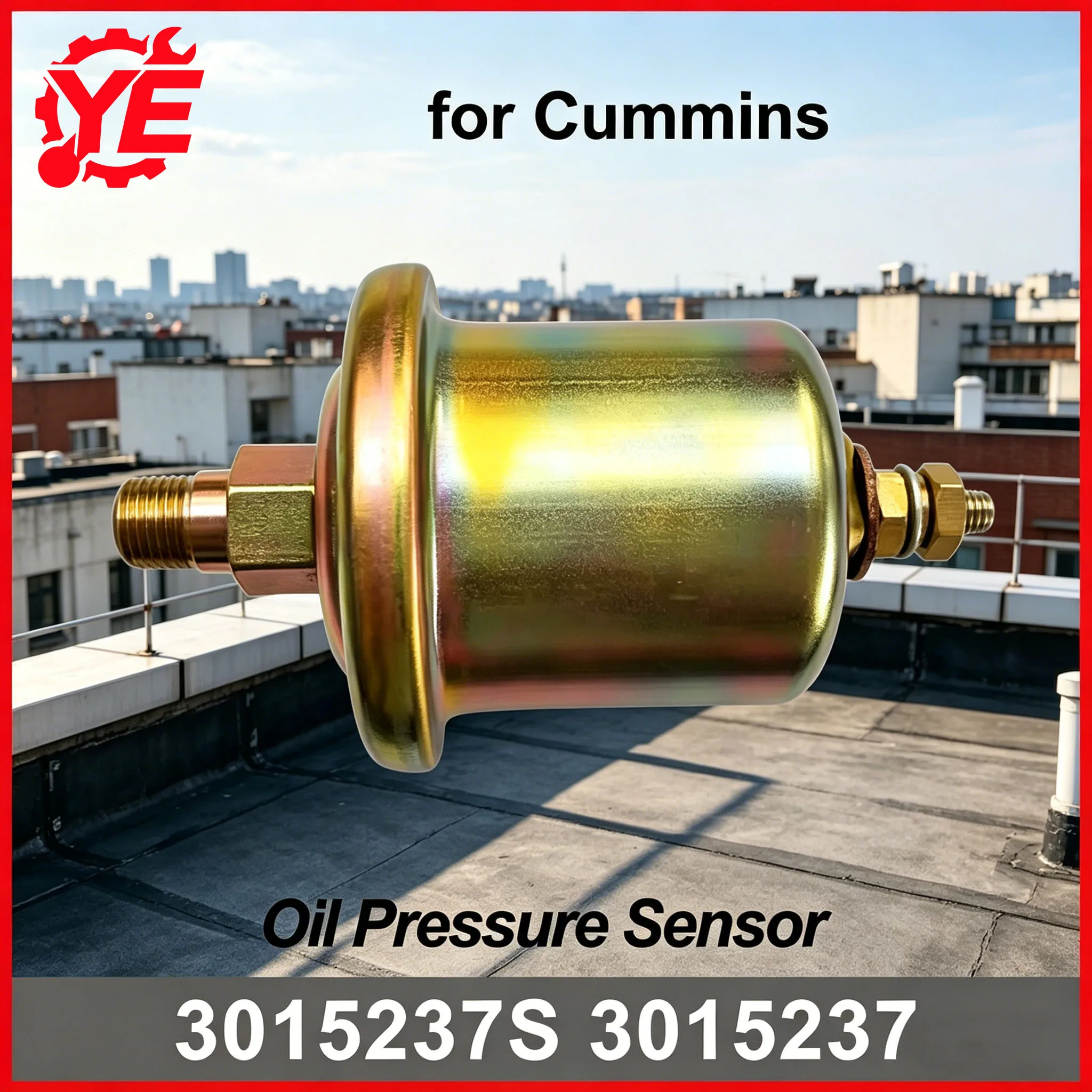 1 Pin Single Connector 1/8NPT 10mm Oil Pressure Sensor 3015237S 3015237 for Cummins Generator Diesel Engine
1 Pin Single Connector 1/8NPT 10mm Oil Pressure Sensor 3015237S 3015237 for Cummins Generator Diesel Engine