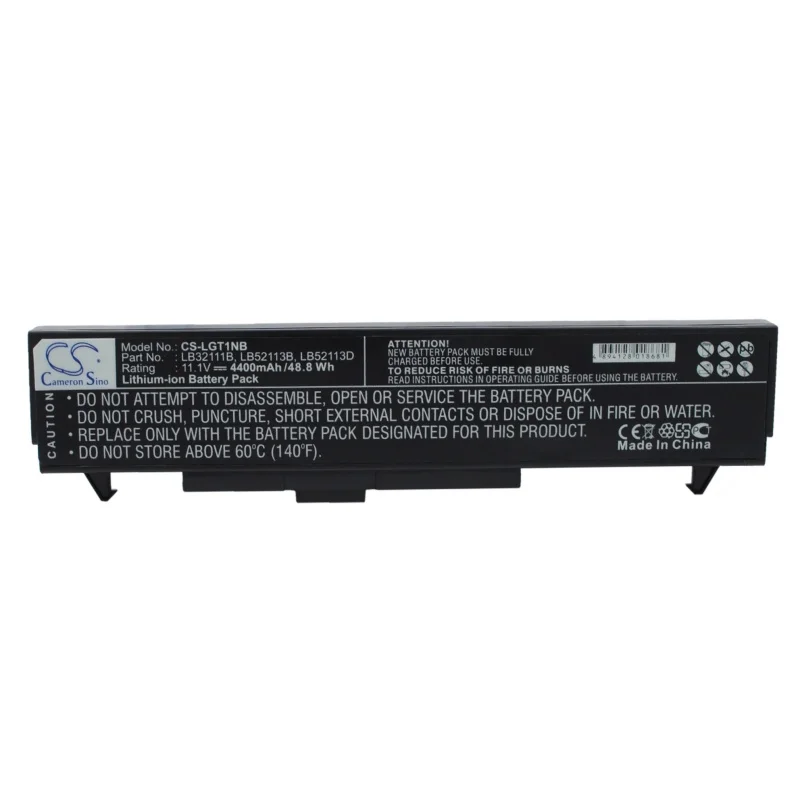Литий-ионный аккумулятор для ноутбуков LG: LB32111B, LB52113B, LB52113D, LHBA06ANONE, LMBA06.AEX, LSBA06.AEX для моделей LE50, LM40, LM50, LM60
Литий-ионный аккумулятор для ноутбуков LG: LB32111B, LB52113B, LB52113D, LHBA06ANONE, LMBA06.AEX, LSBA06.AEX для моделей LE50, LM40, LM50, LM60