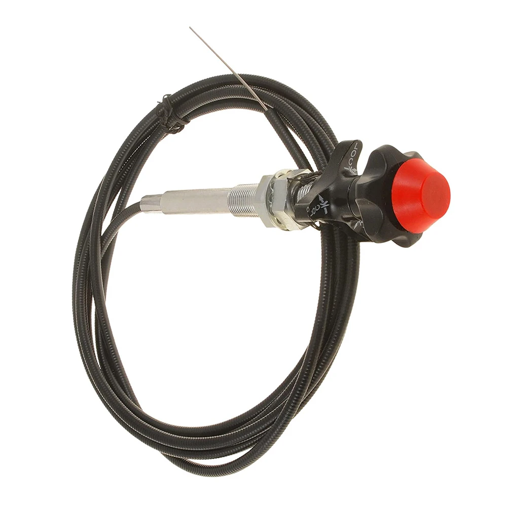 55204 Multi Purpose Control Cable With 2 In. Black Knob 10 Ft. Length Cable Automobile Accessories
55204 Multi Purpose Control Cable With 2 In. Black Knob 10 Ft. Length Cable Automobile Accessories