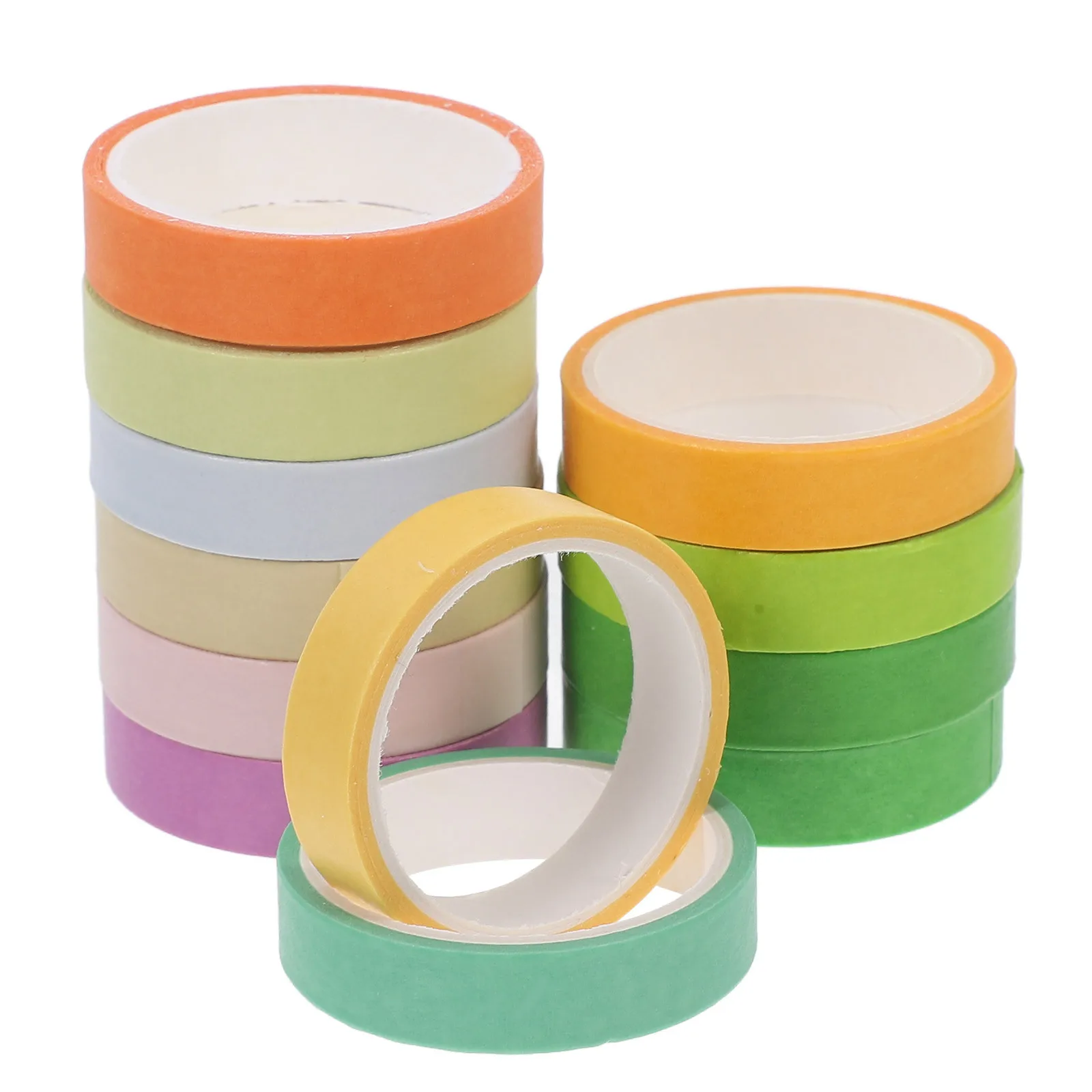 12 Rolls Pure Color Washi Decorative Paper Tape DIY Craft Supplies Multi-Functional Scrapbook Planner Journal Adhesive Tapes 
12 Rolls Pure Color Washi Decorative Paper Tape DIY Craft Supplies Multi-Functional Scrapbook Planner Journal Adhesive Tapes