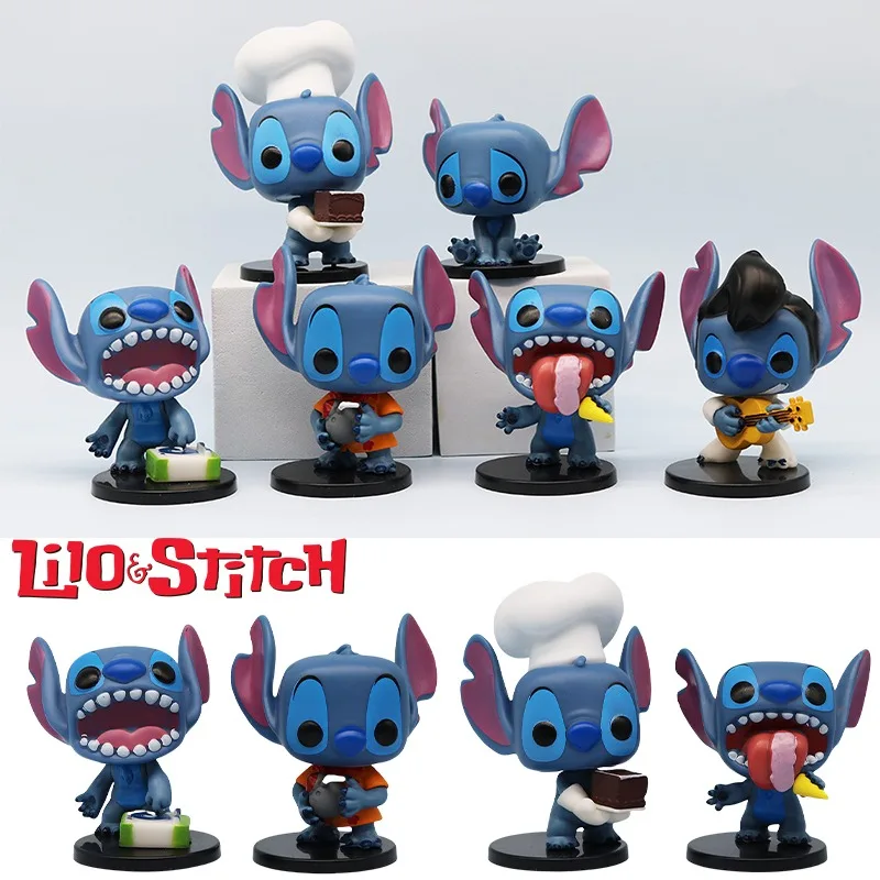 6pcs Stitch Disney Figure Doll DIY Decorations Cake PVC Model Cartoon Cute Kids Toys Desktop Car Ornament Anime Figure Toy Gifts 
6pcs Stitch Disney Figure Doll DIY Decorations Cake PVC Model Cartoon Cute Kids Toys Desktop Car Ornament Anime Figure Toy Gifts