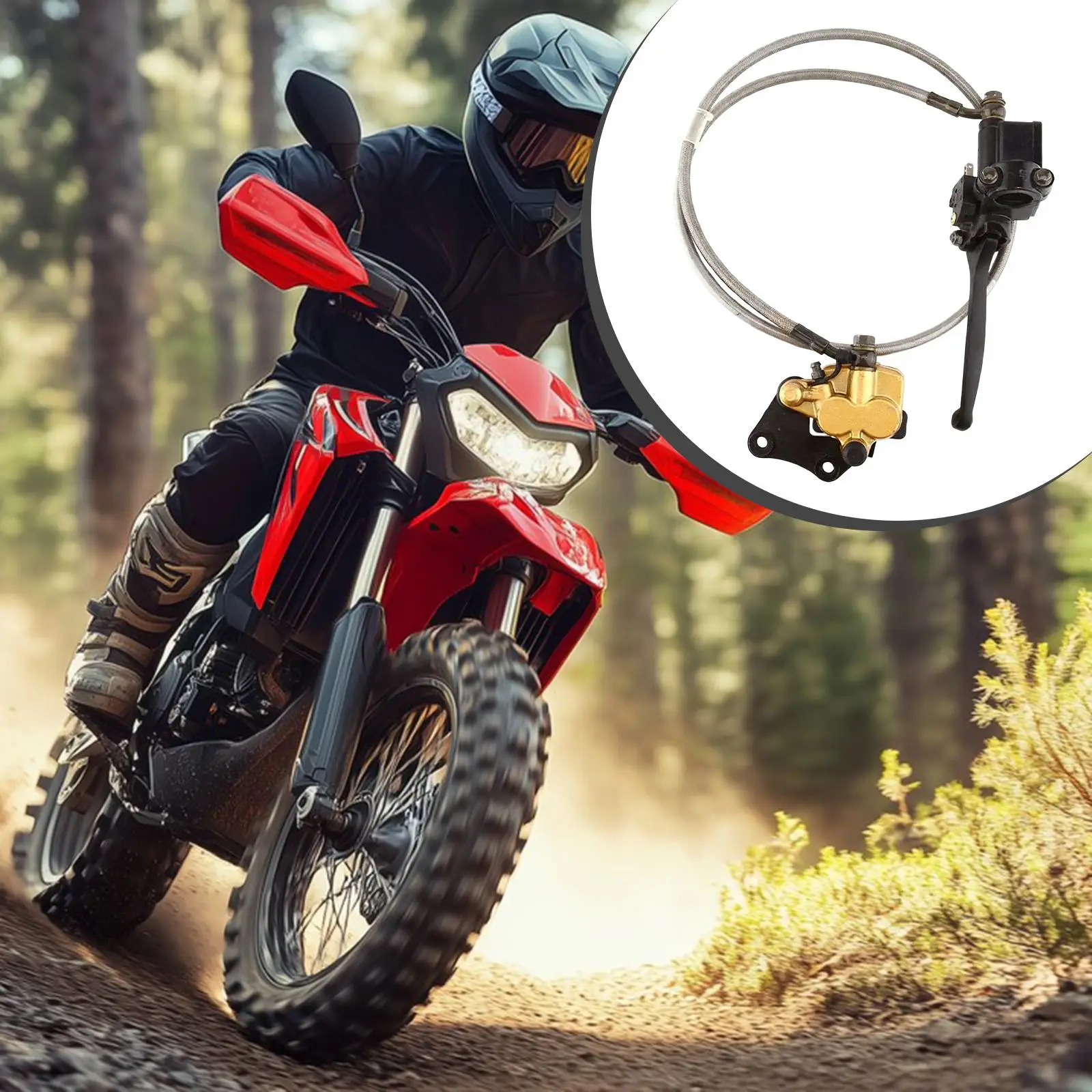 Передняя тормозная система в сборе для 4-колесных велосипедов Pit Dirt 110cc
Передняя тормозная система в сборе для 4-колесных велосипедов Pit Dirt 110cc