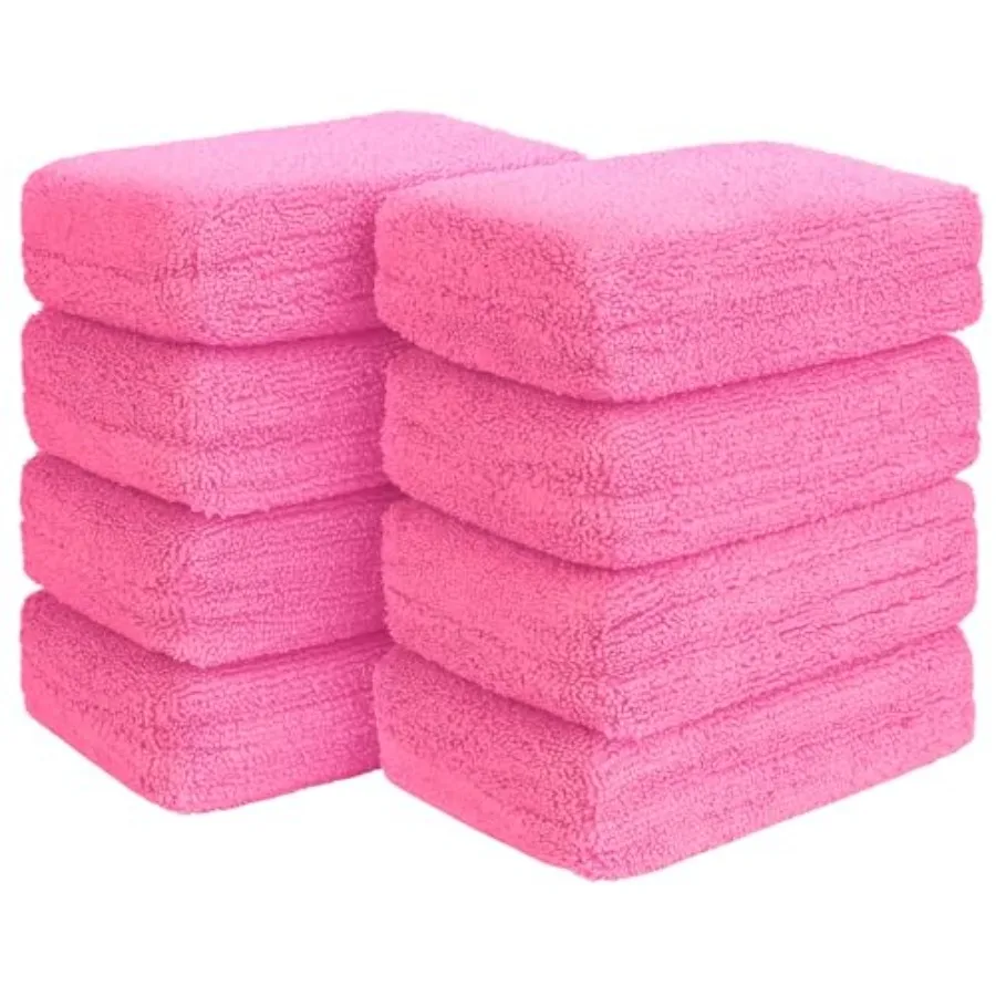Microfiber Applicator Pads, Scratch-Free Car Wash Sponge for Cleaning, Premium Wax Foam Applicator Pads for Car Detailing, 5"x3
Microfiber Applicator Pads, Scratch-Free Car Wash Sponge for Cleaning, Premium Wax Foam Applicator Pads for Car Detailing, 5"x3