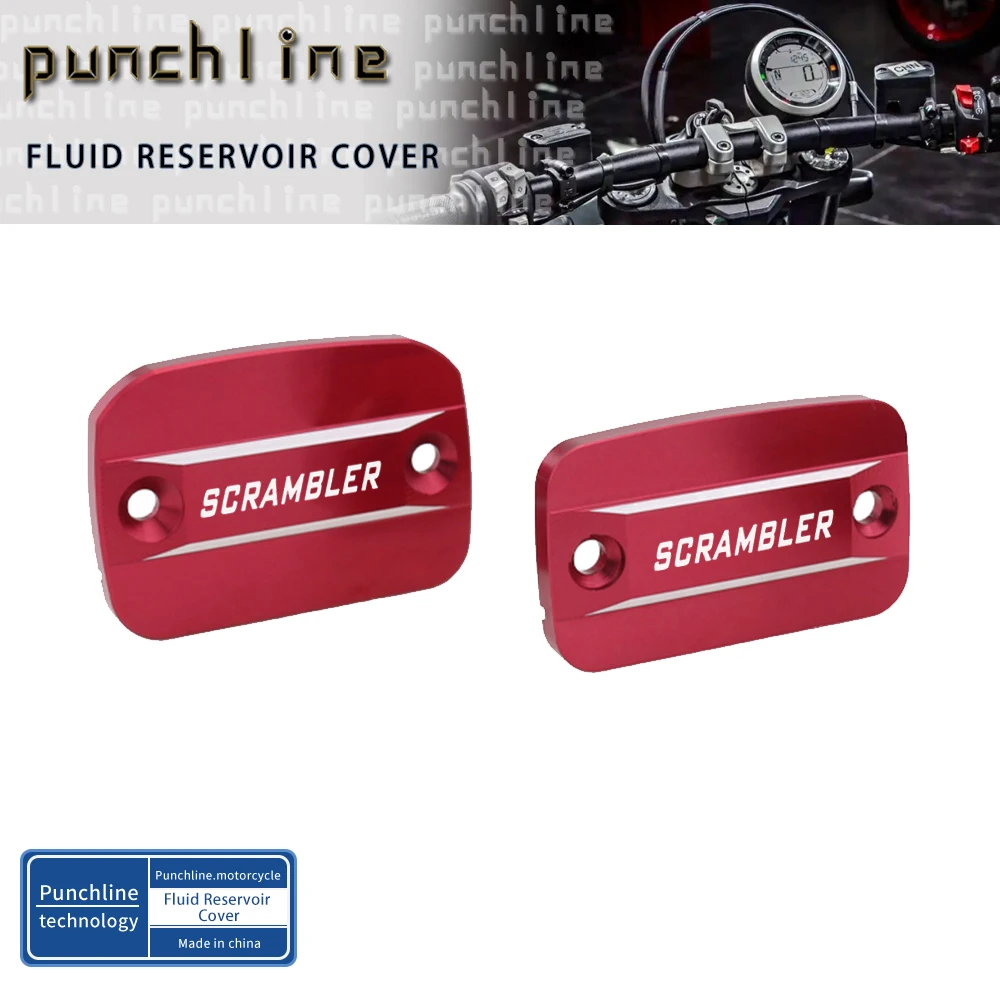 For SCRAMBLER 1100 2018-2022 Scrambler 800 2019-2022 Scrambler 400 2016-2020 Front Brake Clutch Cylinder Fluid Reservoir Cover
For SCRAMBLER 1100 2018-2022 Scrambler 800 2019-2022 Scrambler 400 2016-2020 Front Brake Clutch Cylinder Fluid Reservoir Cover