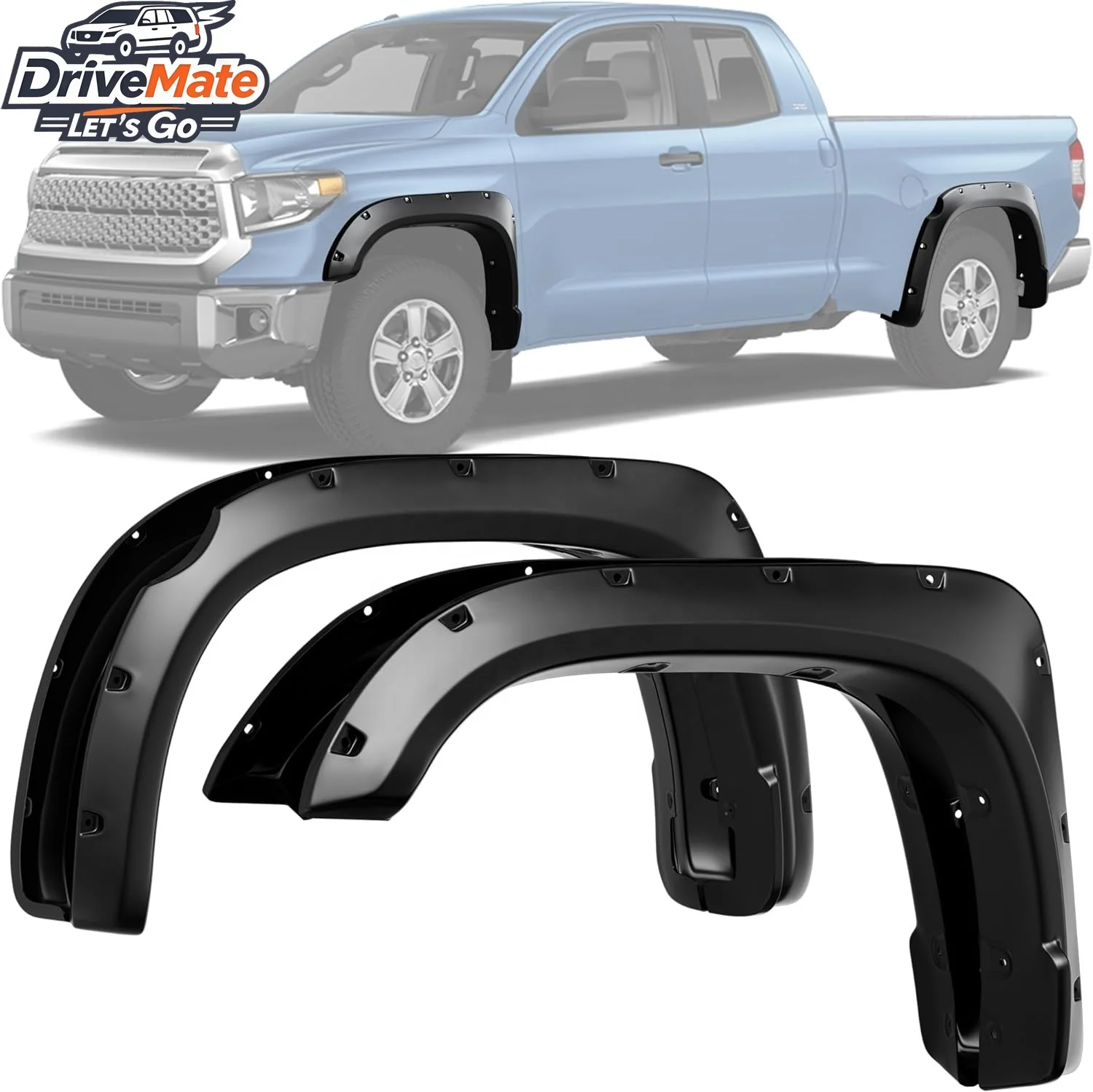 ABS Pocket Bolt-Riveted Style Fender Flares for Toyota Tundra 2014-2021 Fender Flares
ABS Pocket Bolt-Riveted Style Fender Flares for Toyota Tundra 2014-2021 Fender Flares