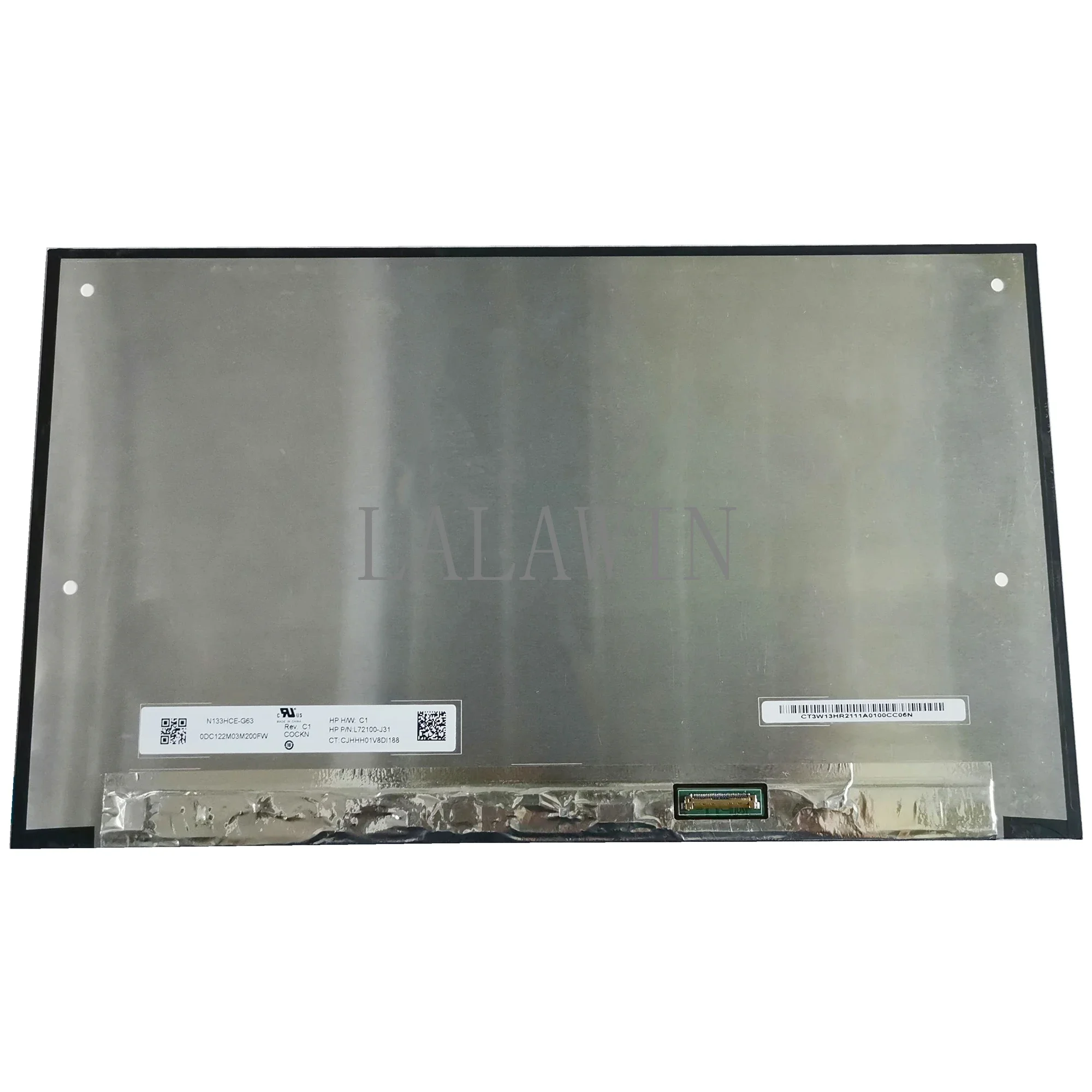 N133HCE-G63 PN L72100-J31 13.3 Inch Laptop LCD Screen Panel Matrix 1920×1080 30 Pins
N133HCE-G63 PN L72100-J31 13.3 Inch Laptop LCD Screen Panel Matrix 1920×1080 30 Pins