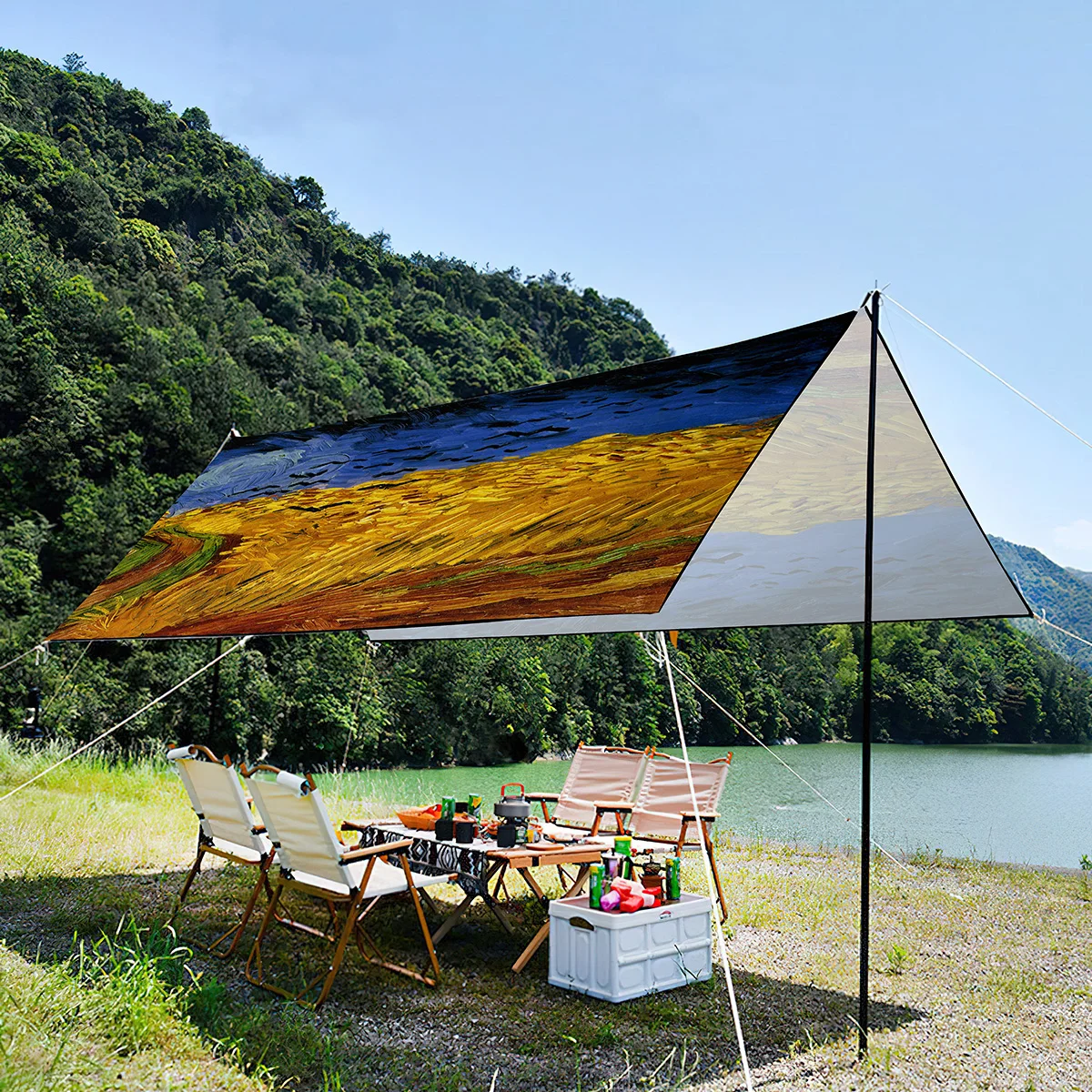 Shade Canopy For a Large Group,Van Gogh Art Oil Painting Portable and UV-resistant Lightweight Waterproof Oxford Tent For Travel
Shade Canopy For a Large Group,Van Gogh Art Oil Painting Portable and UV-resistant Lightweight Waterproof Oxford Tent For Travel