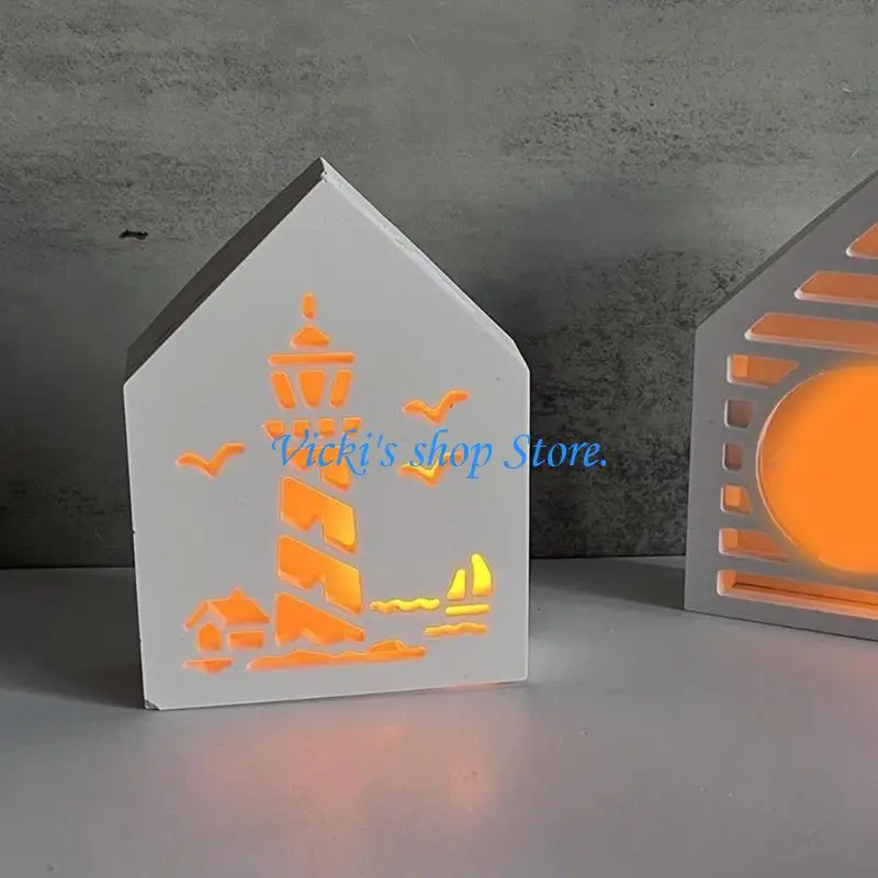 C1FC Silicone Light House Craft Silicone Mold for DIY Enthusiasts Creating Marine Themed Decorations
C1FC Silicone Light House Craft Silicone Mold for DIY Enthusiasts Creating Marine Themed Decorations