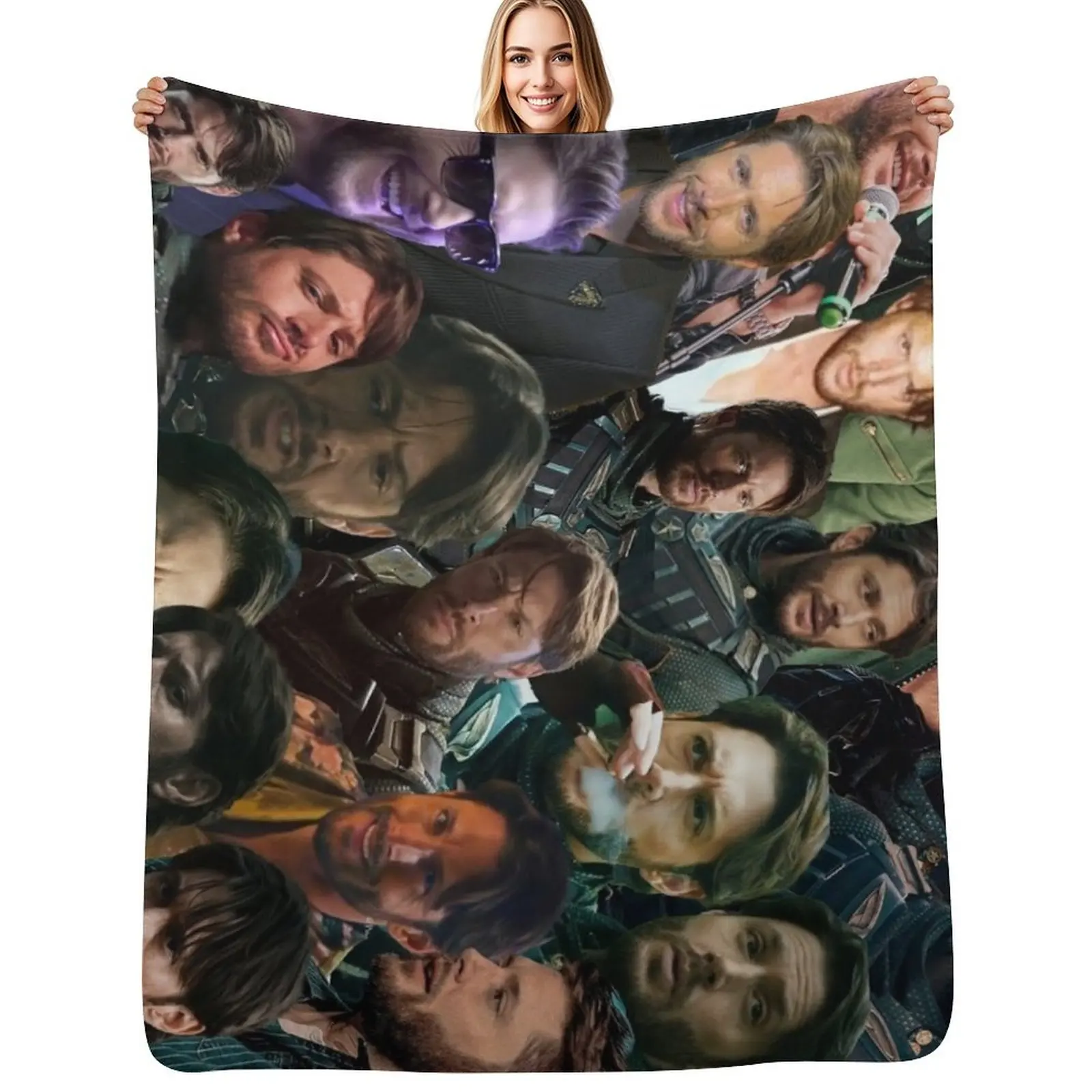 Jensen Ackles Photo Collage 2 Throw Blanket Stain Resistant Cozy Warm Blanket
Jensen Ackles Photo Collage 2 Throw Blanket Stain Resistant Cozy Warm Blanket