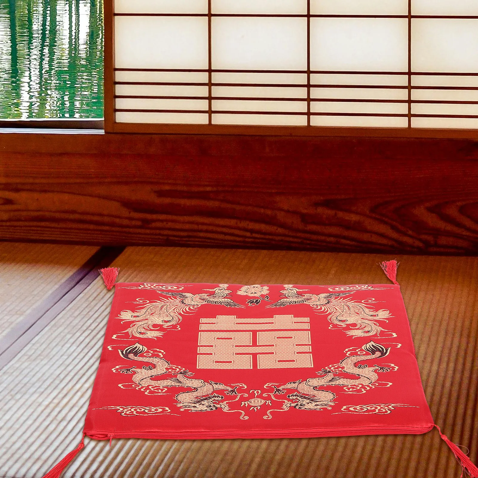 Dragon Phoenix Square Seat Cushion Thickened Comfortable Mat for Dining Room Chair Car Office Use Square Seat Cushion
Dragon Phoenix Square Seat Cushion Thickened Comfortable Mat for Dining Room Chair Car Office Use Square Seat Cushion