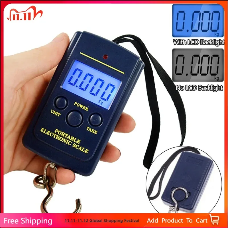1PC Multifunctional Mini 40kg/10g Electronic Hanging Fishing Luggage Balanca Portable Digital Handy Pocket Weight Hook Scale
1PC Multifunctional Mini 40kg/10g Electronic Hanging Fishing Luggage Balanca Portable Digital Handy Pocket Weight Hook Scale
