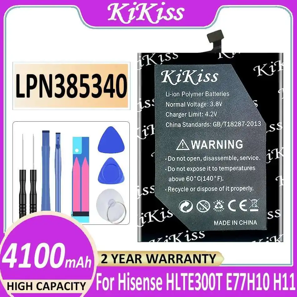 Для Hisense HLTE300T E77 E77M H10 H11 HLTEM800 аккумулятор для мобильного телефона большой емкости LPN385340 4100 мАч
Для Hisense HLTE300T E77 E77M H10 H11 HLTEM800 аккумулятор для мобильного телефона большой емкости LPN385340 4100 мАч