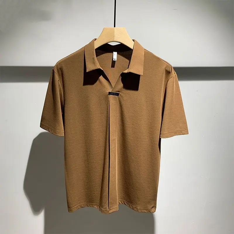 2026 New Handsome Fashionable Casual Thin Lapel Short-sleeved Shirt for Men in Summer Trendy High-end Men's Shirt
2026 New Handsome Fashionable Casual Thin Lapel Short-sleeved Shirt for Men in Summer Trendy High-end Men's Shirt