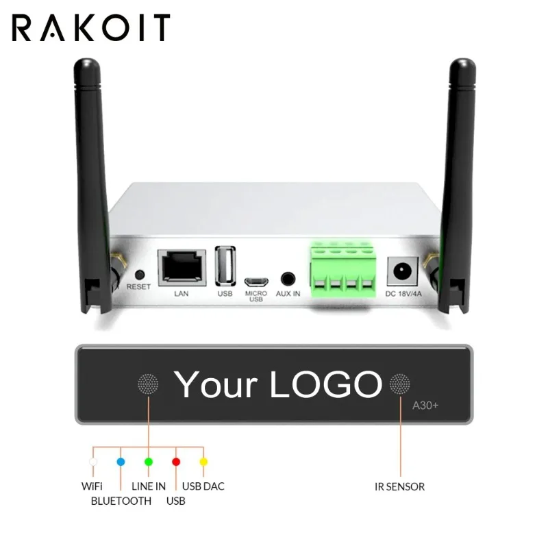 A30+ Wifi Bluetooth Airplay Amplifier Analog/Digital Streaming 4STREAM Multiroom Home Theater
A30+ Wifi Bluetooth Airplay Amplifier Analog/Digital Streaming 4STREAM Multiroom Home Theater
