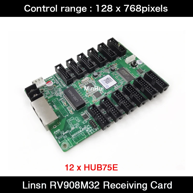 Linsn Synchronous Receiver Card RV908M32 LED Display Screen Full Color Control System Receiving Card
Linsn Synchronous Receiver Card RV908M32 LED Display Screen Full Color Control System Receiving Card