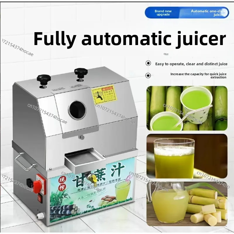 750W Electric Desktop Sugarcane Extractor 220V Commercial Sugar Cane Mill
750W Electric Desktop Sugarcane Extractor 220V Commercial Sugar Cane Mill
