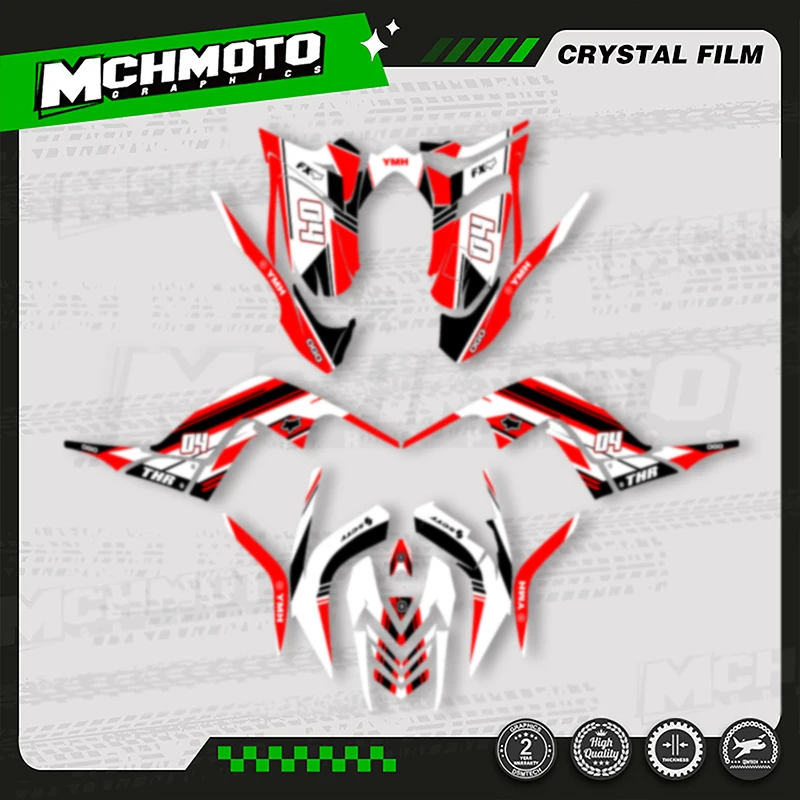 MCHMFG Motocross Graphics Background Decal Stickers Kits For YAMAHA Raptor 700 2006-2012
MCHMFG Motocross Graphics Background Decal Stickers Kits For YAMAHA Raptor 700 2006-2012