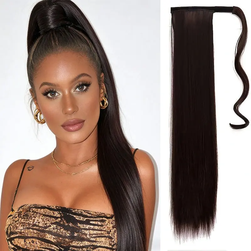 Realistic Human Hair Texture Straight Ponytail, Velcro Fastening Fluffy High Ponytail Hairpiece, Easy to Wear, Fashionable and Trendy, Suitable for Dating, Travel, Photography, Beauty Makeup, Holiday Parties, Etc., the Best Gift for Friends
Realistic Human Hair Texture Straight Ponytail, Velcro Fastening Fluffy High Ponytail Hairpiece, Easy to Wear, Fashionable and Trendy, Suitable for Dating, Travel, Photography, Beauty Makeup, Holiday Parties, Etc., the Best Gift for Friends