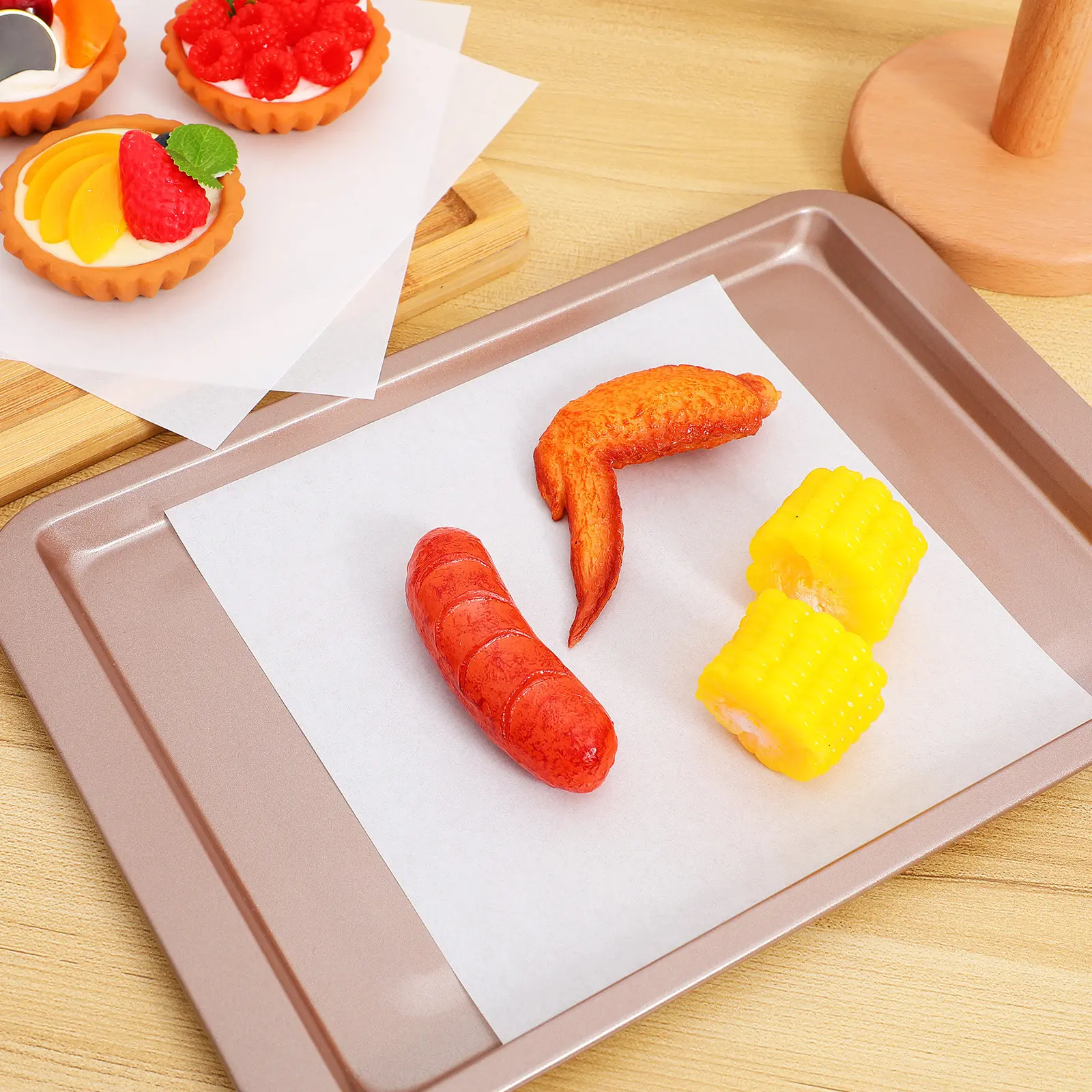50 Sheets Parchment Paper Squares Pre-Cut Non-Stick Baking Paper for Air Fryer Oven Grill Steaming Food Wrapping Kitchen Baking
50 Sheets Parchment Paper Squares Pre-Cut Non-Stick Baking Paper for Air Fryer Oven Grill Steaming Food Wrapping Kitchen Baking