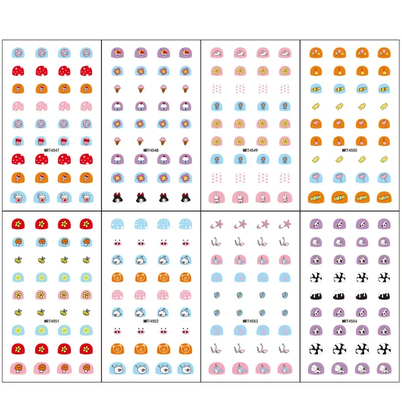 1Pcs Cute Kids Nail Stickers Decoration Press on Fake Nails Art Stickers Waterproof Personality DIY Cartoon Children Nail Decals
1Pcs Cute Kids Nail Stickers Decoration Press on Fake Nails Art Stickers Waterproof Personality DIY Cartoon Children Nail Decals