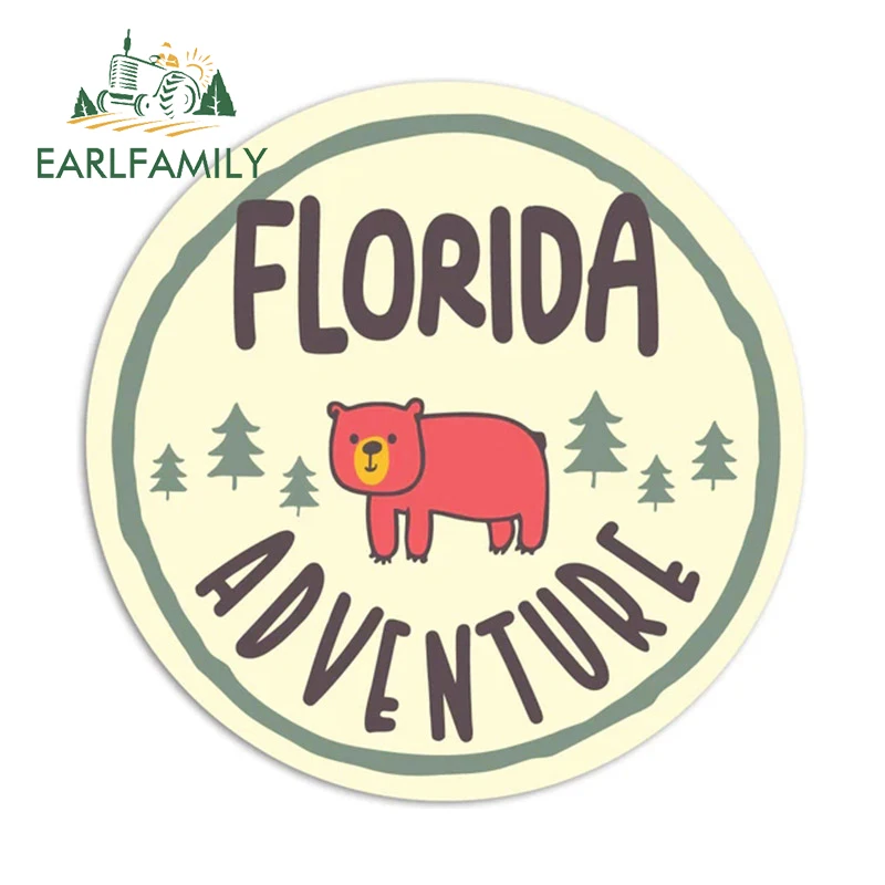 EARLFAMILY 13cm X 13cm for Florida Adventure Travel Car Stickers Cartoon Graffiti Car Accessories Simple Scratch-Proof Decor
EARLFAMILY 13cm X 13cm for Florida Adventure Travel Car Stickers Cartoon Graffiti Car Accessories Simple Scratch-Proof Decor