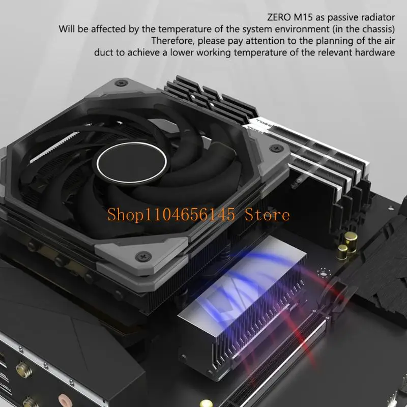 652F M15 2280 Solid-State Drive Radiator All Aluminum Heat Pipe Passive Cooling
652F M15 2280 Solid-State Drive Radiator All Aluminum Heat Pipe Passive Cooling