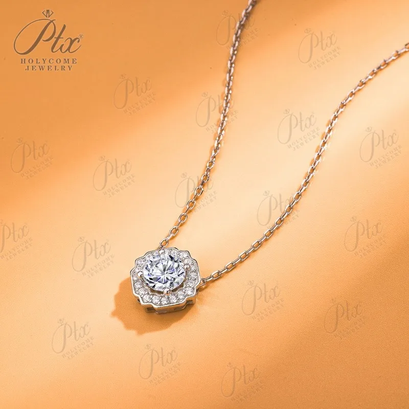 6.5mm 1CT Necklace For Woman Pendant Moissanite Diamond 925 Silver Necklace For Women Chains Party Bridal Fine Jewelry Artistic
6.5mm 1CT Necklace For Woman Pendant Moissanite Diamond 925 Silver Necklace For Women Chains Party Bridal Fine Jewelry Artistic