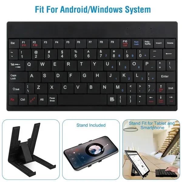 80 Keys Wired Keyboard Mini USB Connector Keyboard Portable Durable Keyboard with Carry Bag
80 Keys Wired Keyboard Mini USB Connector Keyboard Portable Durable Keyboard with Carry Bag
