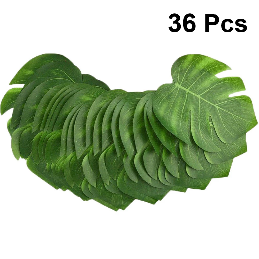 36 Pcs Artificial Turtle Back Leaves Faux Plants Home Decor Supplies Fake Monstera Study Bedroom Office Gallery
36 Pcs Artificial Turtle Back Leaves Faux Plants Home Decor Supplies Fake Monstera Study Bedroom Office Gallery