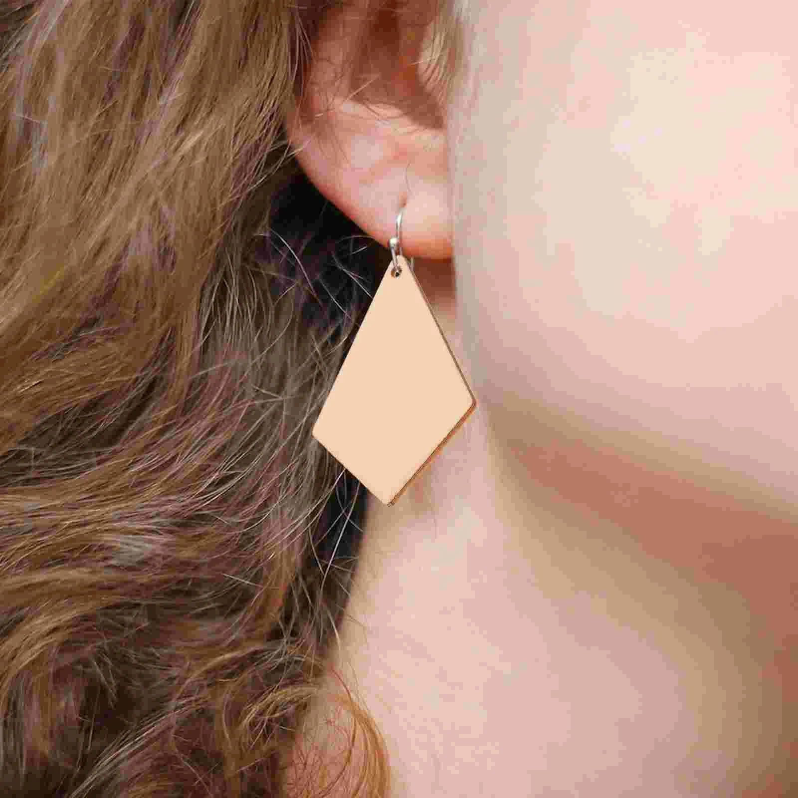50 Pcs Geometric Wooden Earrings Beige Bamboo Lid Clip Casual Jewelry Ear Accessories Creative Design Special Occasion
50 Pcs Geometric Wooden Earrings Beige Bamboo Lid Clip Casual Jewelry Ear Accessories Creative Design Special Occasion