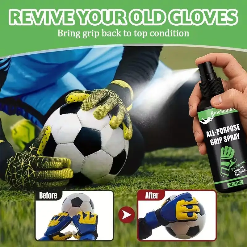 Football Goalkeeper Glove Grip Spray Anti Slip Sticky Enhancer Baseball Glove Glue Replacement
Football Goalkeeper Glove Grip Spray Anti Slip Sticky Enhancer Baseball Glove Glue Replacement