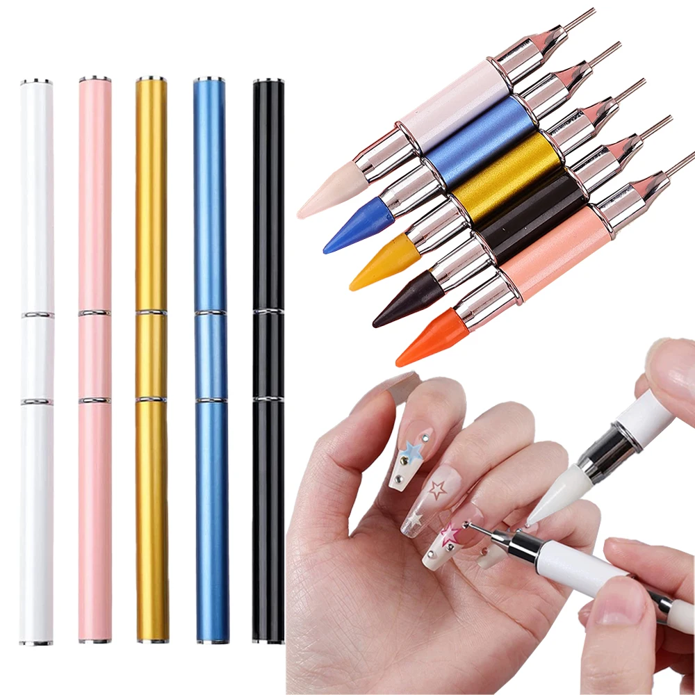 1PCS New Rhinestone Picker Tool Double Head Nail Art Dotting Point Drill Pen & Unloading Gem Diamond Wax Pencil Pen Pick UpTool
1PCS New Rhinestone Picker Tool Double Head Nail Art Dotting Point Drill Pen & Unloading Gem Diamond Wax Pencil Pen Pick UpTool
