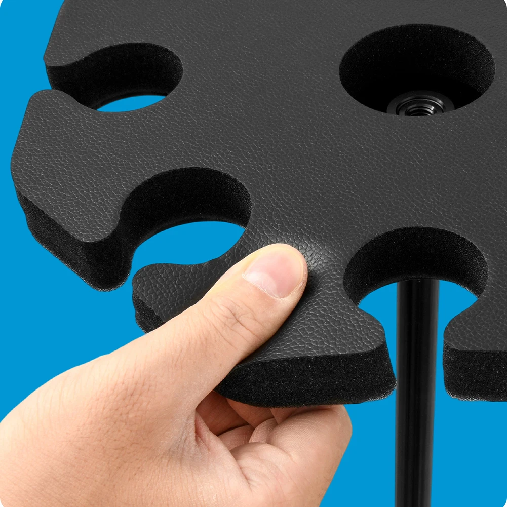 8-Slot Mic Stand Mount Detachable Wired and Wireless Mic Holder Wear Resist Microphones Storage Organizer Microphone Accessories
8-Slot Mic Stand Mount Detachable Wired and Wireless Mic Holder Wear Resist Microphones Storage Organizer Microphone Accessories