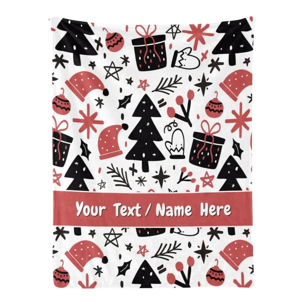 Christmas Themed Blanket, Custom Throw Blanket with Name, Personalized Flannel Blanket for Couch Sofa Bedroom Living Room
Christmas Themed Blanket, Custom Throw Blanket with Name, Personalized Flannel Blanket for Couch Sofa Bedroom Living Room