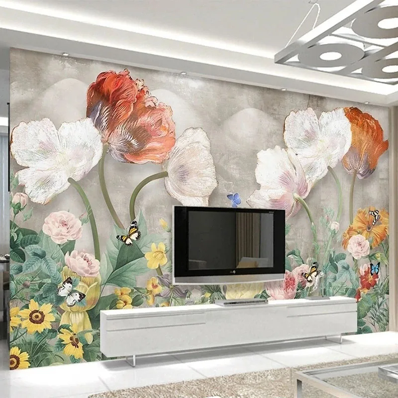 Custom Mural Wallpaper Hand-painted 3D Oil Painting Retro Living Room TV Sofa Background Wall Paper Papel De Parede Wallpaper 3D
Custom Mural Wallpaper Hand-painted 3D Oil Painting Retro Living Room TV Sofa Background Wall Paper Papel De Parede Wallpaper 3D