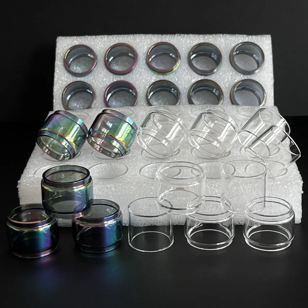 10PCS Bubble/Fat/Straight Replacement Glass Tube Transparent/Rainbow For ZX/Z/Zeus X/SubOhm/Dual/Mesh/II Glass Art
10PCS Bubble/Fat/Straight Replacement Glass Tube Transparent/Rainbow For ZX/Z/Zeus X/SubOhm/Dual/Mesh/II Glass Art