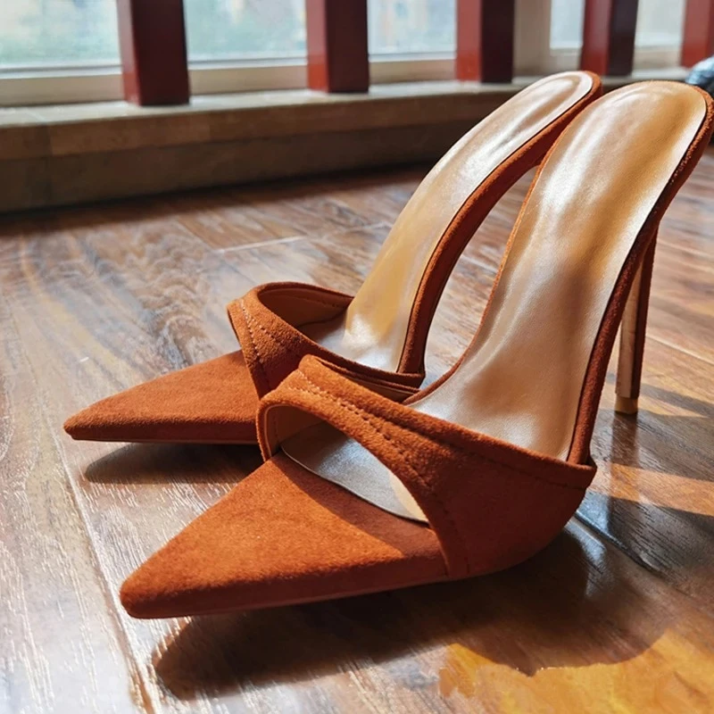 Aneikeh/летние пикантные модные шлепанцы на высоком каблуке с острым носком, сандалии, женские вечерние шлепанцы для стриптиза, женская обувь, размер 35-42 
Aneikeh/летние пикантные модные шлепанцы на высоком каблуке с острым носком, сандалии, женские вечерние шлепанцы для стриптиза, женская обувь, размер 35-42