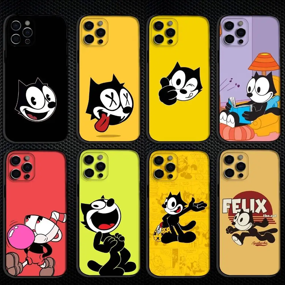 F-Felix the Cats Funny Phone Case For iPhone 16,15,14,13,12,11 Plus,Pro Max, Others Soft Black Cover
F-Felix the Cats Funny Phone Case For iPhone 16,15,14,13,12,11 Plus,Pro Max, Others Soft Black Cover