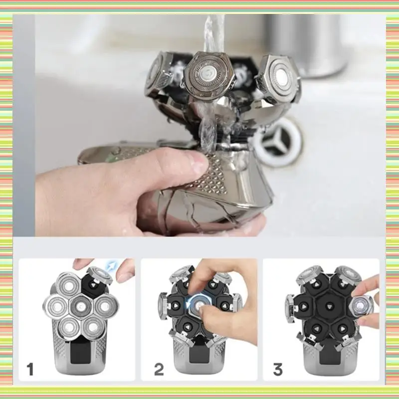 Electric Shaver Replacement Spare Parts Accessories For Bald Men Heads Hair Trimmer Blade Seven Cutter Head
Electric Shaver Replacement Spare Parts Accessories For Bald Men Heads Hair Trimmer Blade Seven Cutter Head