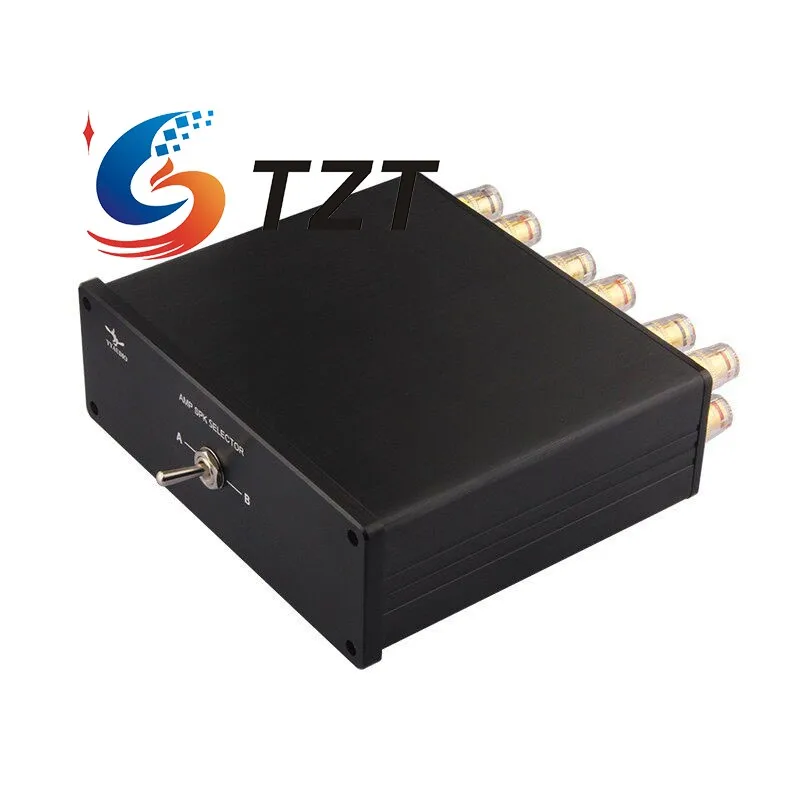 TZT YYAUDIO Black/Silvery 2-IN 1-OUT HiFi Power Amplifier Audio Switcher Multifunctional Lossless Speaker Selector
TZT YYAUDIO Black/Silvery 2-IN 1-OUT HiFi Power Amplifier Audio Switcher Multifunctional Lossless Speaker Selector