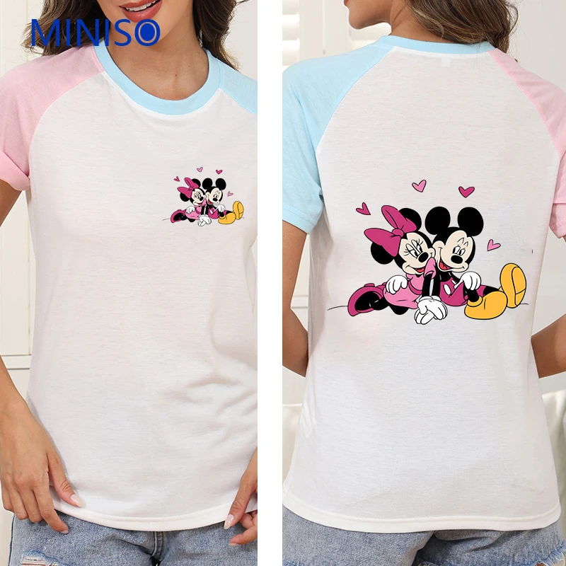 2025 New Disney Mickey Women Clothes Cartoon Tops Custom Short Sleeve Clothing Trends Printing Ladies Summer Dress Suit T-shirt
2025 New Disney Mickey Women Clothes Cartoon Tops Custom Short Sleeve Clothing Trends Printing Ladies Summer Dress Suit T-shirt