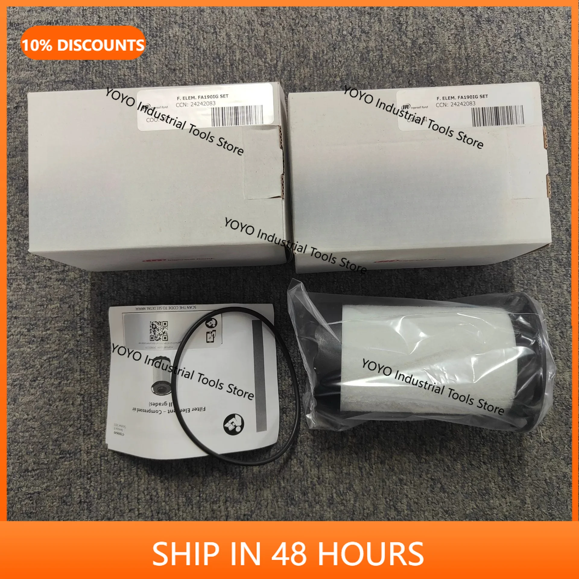2026 new model 24242083 filter element, original parts of Rand air compressor, brand new.fast shipping
2026 new model 24242083 filter element, original parts of Rand air compressor, brand new.fast shipping