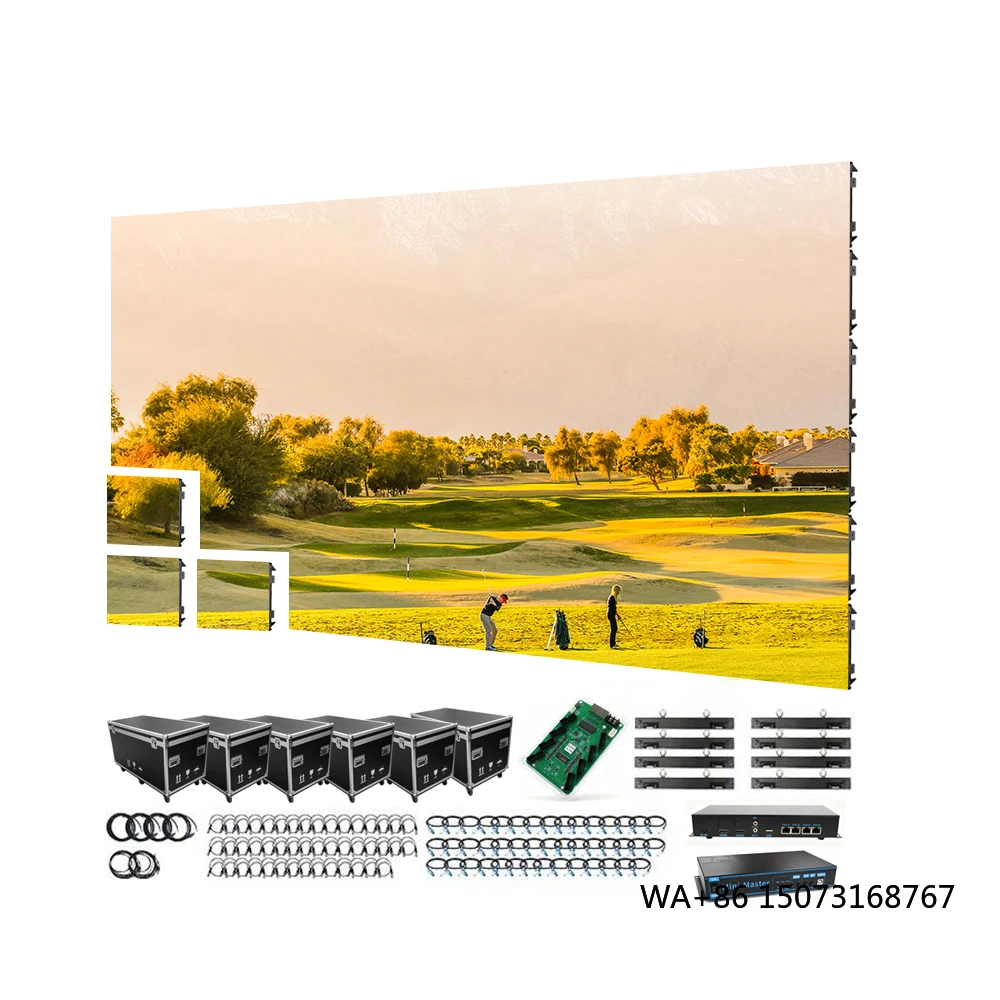 HD 4K IP65 Waterproof P2.6 P2.9 P3.91 P4.81 Indoor Outdoor LED Panel Rental LED Display Screen for Event Stage
HD 4K IP65 Waterproof P2.6 P2.9 P3.91 P4.81 Indoor Outdoor LED Panel Rental LED Display Screen for Event Stage