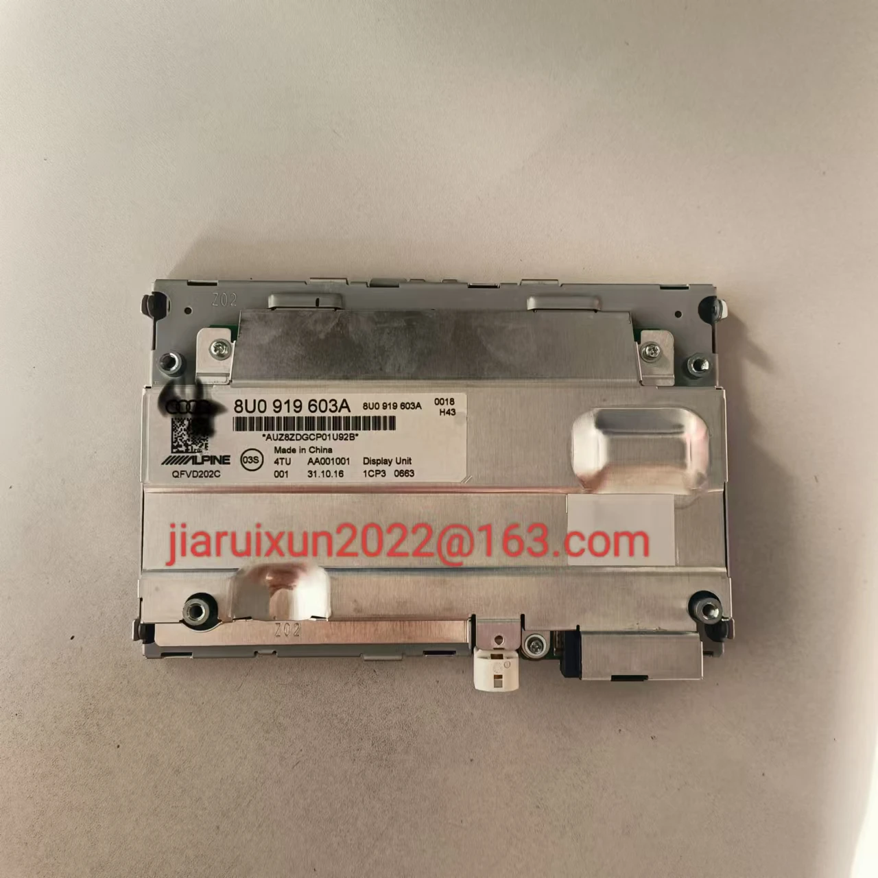 Free post Origianl new 8U0919603A 8U0 919 603A 6.5 inch LCD Display for Audi Q3 A1 A3 Car GPS Navigation System 
Free post Origianl new 8U0919603A 8U0 919 603A 6.5 inch LCD Display for Audi Q3 A1 A3 Car GPS Navigation System