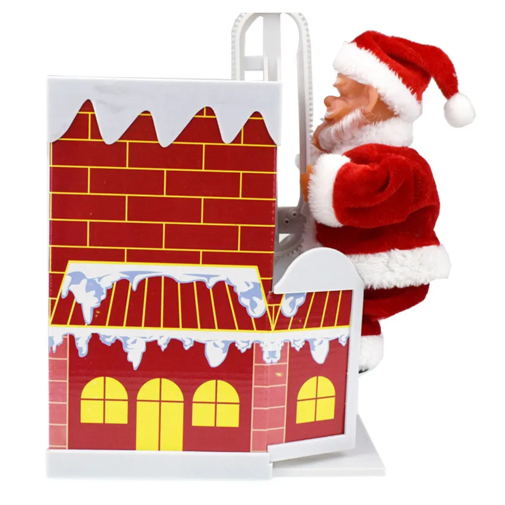 Electric Chimney Climbing Santa Claus Doll Musical Toys Festival Decoration Kids Christmas Gifts AC176
Electric Chimney Climbing Santa Claus Doll Musical Toys Festival Decoration Kids Christmas Gifts AC176