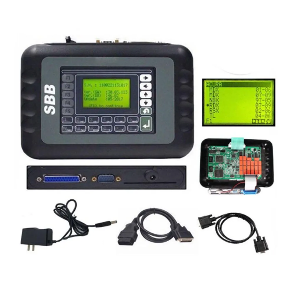 Программатор ключей SBBPro2 (Версть V33.02/V48.88/V48.99) — профессиональный автомобильный диагностический инструмент для соответствия ключей автомобиля
Программатор ключей SBBPro2 (Версть V33.02/V48.88/V48.99) — профессиональный автомобильный диагностический инструмент для соответствия ключей автомобиля