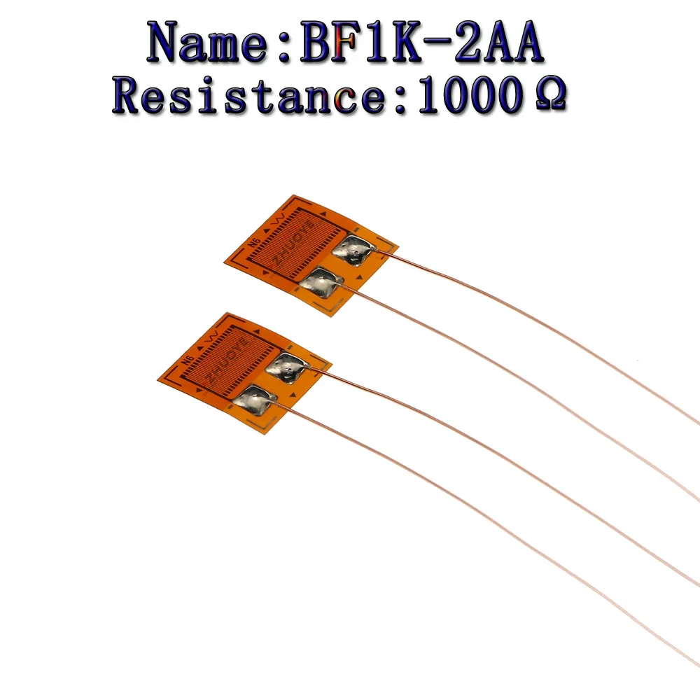10pc weighing sensor Strain Gauge BF/BHF1K-2AA resistance high-precision resistance 1000Ω Weighing pressure/
10pc weighing sensor Strain Gauge BF/BHF1K-2AA resistance high-precision resistance 1000Ω Weighing pressure/