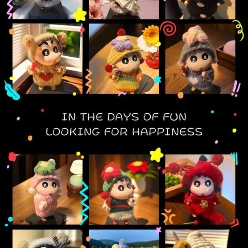 Мультфильм аниме Crayon Shin chan товары новогодняя горничная в различных стилях, включая аксессуары и милые модели кукол
Мультфильм аниме Crayon Shin chan товары новогодняя горничная в различных стилях, включая аксессуары и милые модели кукол