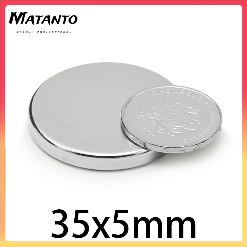 1/2/5/10/15PCS/Lot 35x5mm Magnet Hot Small Round Magnet Strong magnets Rare Earth Neodymium Magnet 35*5mm
1/2/5/10/15PCS/Lot 35x5mm Magnet Hot Small Round Magnet Strong magnets Rare Earth Neodymium Magnet 35*5mm